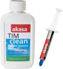 Akasa Pack Pâte thermique AK455 + Tim Clean