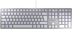 Cherry Clavier USB ultra-plat KC 6000 Slim - Argent