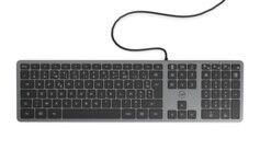 Mobility Lab Clavier filaire Slim pour PC avec finition métal