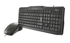 Trust Kit ClassicLine avec un clavier et une souris filaires