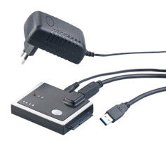 Xystec Adaptateur USB 3.0 pour disques durs SATA I/II/III avec fonction clonage