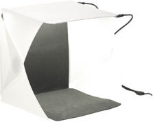 Somikon Studio photo professionnel 23 x 23 cm à éclairage LED 20 W / 400 lm