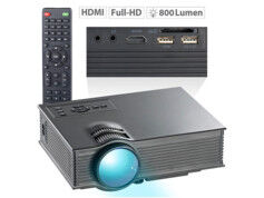 SceneLights Projecteur vidéo LED / LCD compact LB-8300.mp, 800 lm