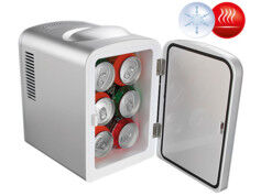 Rosenstein & Söhne Mini réfrigérateur 2 en 1 avec prise 12 / 230 V - Gris - Publicité