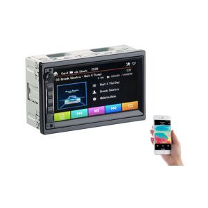 CreaSono Autoradio 2 DIN tactile avec lecteur MP3, bluetooth et mains libres CAS-4445.bt - Publicité