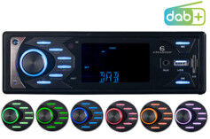 CreaSono Autoradio MP3 / DAB+ avec fonctions bluetooth et mains libres, 4 x 45 W CAS-4545.bt