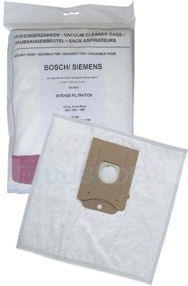 Bosch BSN1700 Sacs d'aspirateur Microfibres (10 sacs, 1 filtre)