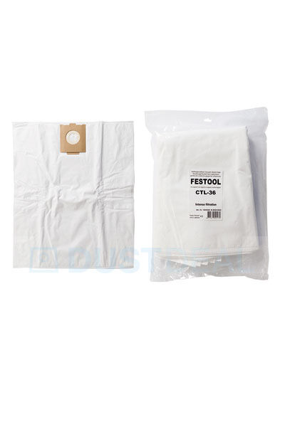 Festool CTL-36 Sacs d'aspirateur Microfibres (5 sacs)