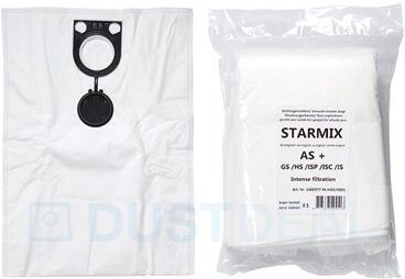 Starmix ISC ARD-1625 EW Sacs d'aspirateur Microfibres (5 sacs)