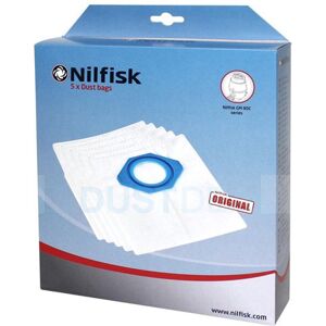 Nilfisk GS90 Sacs d'aspirateur Microfibres (5 sacs)