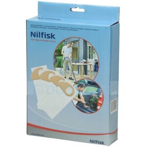 Nilfisk Buddy II 12 Sacs d'aspirateur Microfibres (4 sacs)