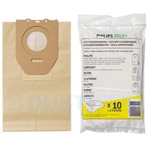 Philips Turbomax Sacs d'aspirateur (10 sacs)