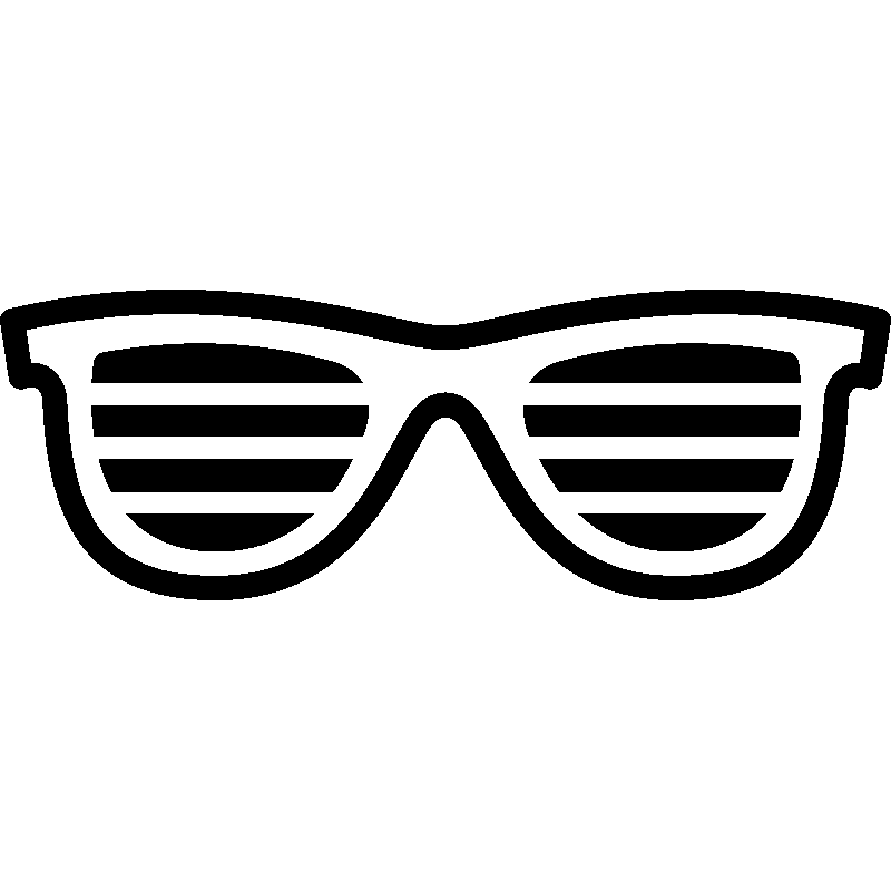 Ambiance-sticker Sticker Design lunettes