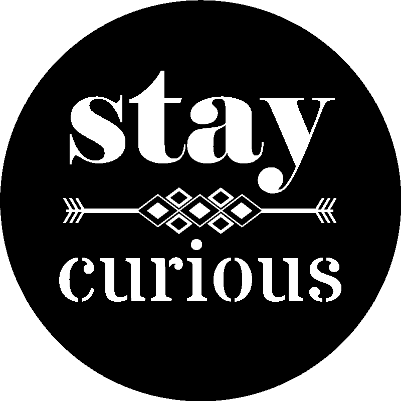 NC Sticker Stay curious