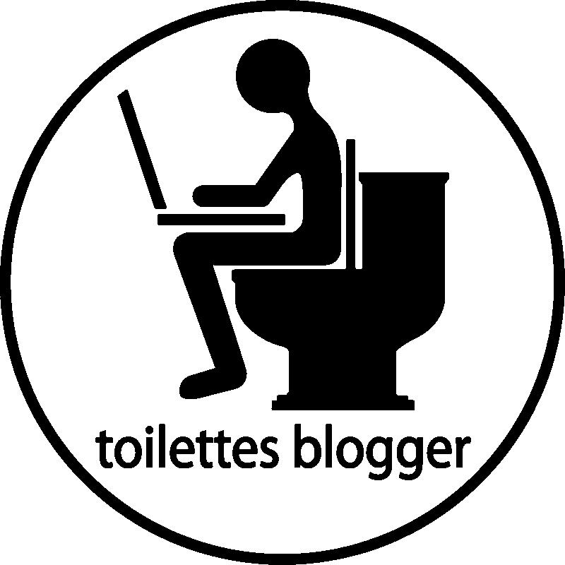 Ambiance-sticker Sticker Toilette blogger