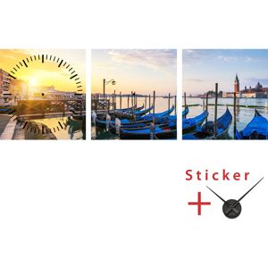 NC Sticker horloge Panorama de Venise