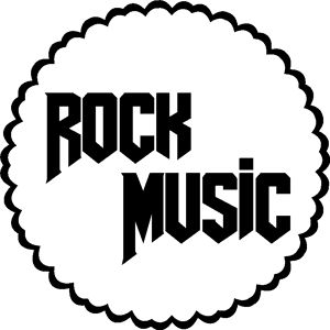 Ambiance-sticker Sticker Rock music cercle