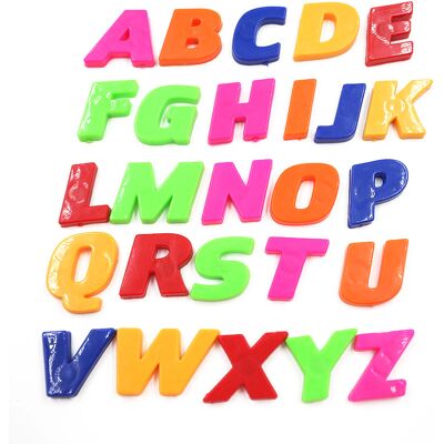 NC 2 Pack des 26 lettres de l'alphabet magnétiques - Publicité NC 2 Pack des 26 lettres de l'alphabet magnétiques - Publicité
