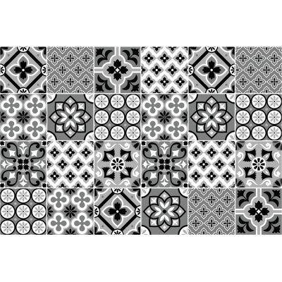 Ambiance-sticker 24 stickers carrelages azulejos britena - Publicité Ambiance-sticker 24 stickers carrelages azulejos britena - Publicité