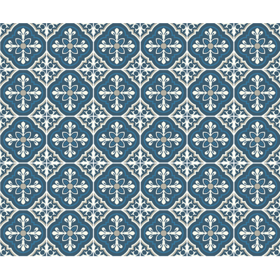 Ambiance-sticker 30 stickers carreaux de ciment azulejos Lilya - Publicité Ambiance-sticker 30 stickers carreaux de ciment azulejos Lilya - Publicité