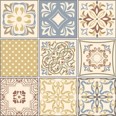 Ambiance-sticker 9 stickers carrelages azulejos aurélio - Publicité Ambiance-sticker 9 stickers carrelages azulejos aurélio - Publicité
