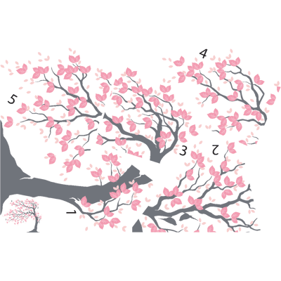 Ambiance-sticker Sticker arbre poétique - Publicité Ambiance-sticker Sticker arbre poétique - Publicité