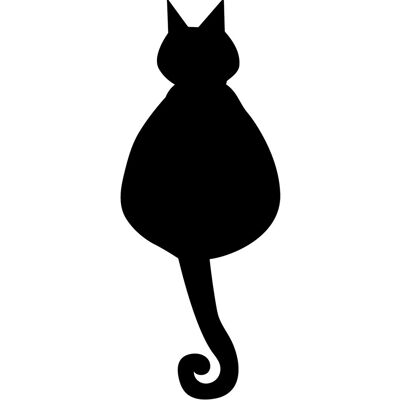 Ambiance-sticker Sticker Ardoise Le chat - Publicité Ambiance-sticker Sticker Ardoise Le chat - Publicité
