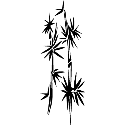 Ambiance-sticker Sticker Branches de bambous - Publicité Ambiance-sticker Sticker Branches de bambous - Publicité