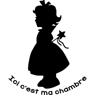 Ambiance-sticker Sticker citation ici c'est ma chambre petite fille - Publicité Ambiance-sticker Sticker citation ici c'est ma chambre petite fille - Publicité