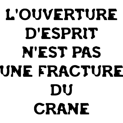 Ambiance-sticker - Citation Ouverture d'esprit - Quote sticker - Wall decal - Wall sticker - Publicité Ambiance-sticker - Citation Ouverture d'esprit - Quote sticker - Wall decal - Wall sticker - Publicité
