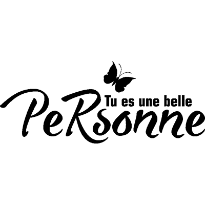 Ambiance-sticker Sticker citation Tu es une belle personne - Publicité Ambiance-sticker Sticker citation Tu es une belle personne - Publicité
