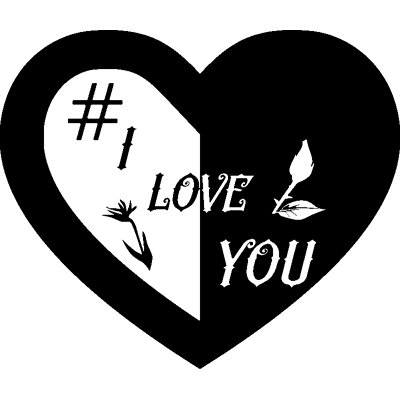 Ambiance-sticker Sticker coeur I love you - Publicité Ambiance-sticker Sticker coeur I love you - Publicité