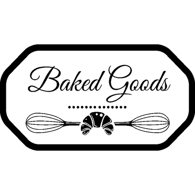 NC Sticker cuisine Baked goods - Publicité NC Sticker cuisine Baked goods - Publicité