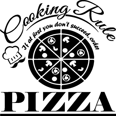 NC Sticker cuisine Cooking rule - Publicité NC Sticker cuisine Cooking rule - Publicité