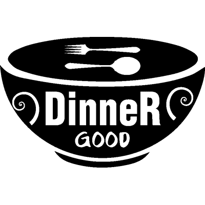 NC Sticker cuisine Dinner good - Publicité NC Sticker cuisine Dinner good - Publicité