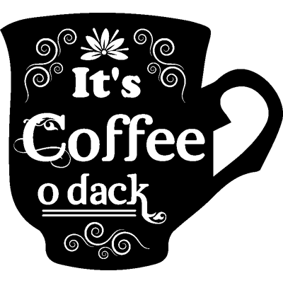 NC Sticker cuisine It's coffee o dack - Publicité NC Sticker cuisine It's coffee o dack - Publicité