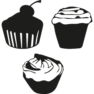 NC Sticker déco cupcake - Publicité NC Sticker déco cupcake - Publicité