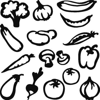 NC Sticker déco légumes - Publicité NC Sticker déco légumes - Publicité