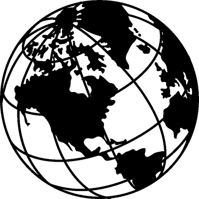 NC Sticker Desing globe terrestre - Publicité NC Sticker Desing globe terrestre - Publicité