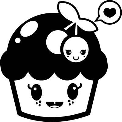 Ambiance-sticker Sticker Figure sur un muffin - Publicité Ambiance-sticker Sticker Figure sur un muffin - Publicité