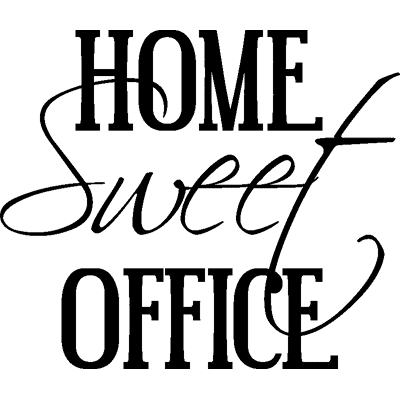 NC Sticker Home sweet office - Publicité NC Sticker Home sweet office - Publicité