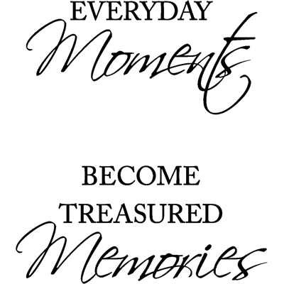 Ambiance-sticker Sticker horloge citation Everyday moments become ... Publicité Ambiance-sticker Sticker horloge citation Everyday moments become ... Publicité