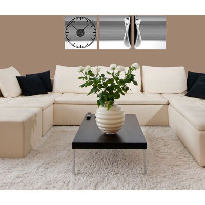 Ambiance-sticker Sticker horloge Sensual design - Publicité Ambiance-sticker Sticker horloge Sensual design - Publicité