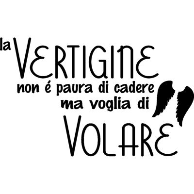 NC Sticker La vertigine - Publicité NC Sticker La vertigine - Publicité