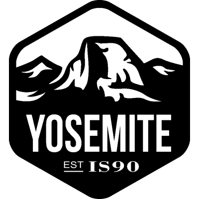 NC Sticker Montagne Yosemite National Park - Publicité NC Sticker Montagne Yosemite National Park - Publicité