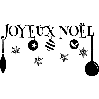 Ambiance-sticker Sticker Noël décoration de joyeux noël - Publicité Ambiance-sticker Sticker Noël décoration de joyeux noël - Publicité