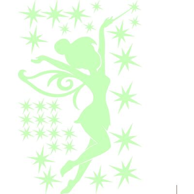 NC Sticker phosphorescent fée scintillante - Publicité NC Sticker phosphorescent fée scintillante - Publicité