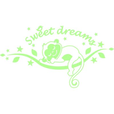 NC Sticker phosphorescent Sweet dreams - Publicité NC Sticker phosphorescent Sweet dreams - Publicité