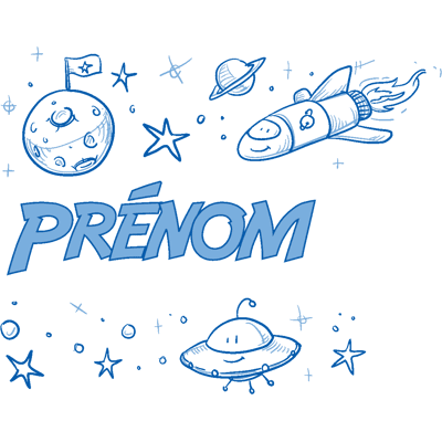 Ambiance-sticker Sticker prénom personnalisable cosmos pour enfant - Publicité Ambiance-sticker Sticker prénom personnalisable cosmos pour enfant - Publicité