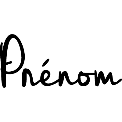 Ambiance-sticker Sticker prénom personnalisé manuscrit charmant - Publicité Ambiance-sticker Sticker prénom personnalisé manuscrit charmant - Publicité